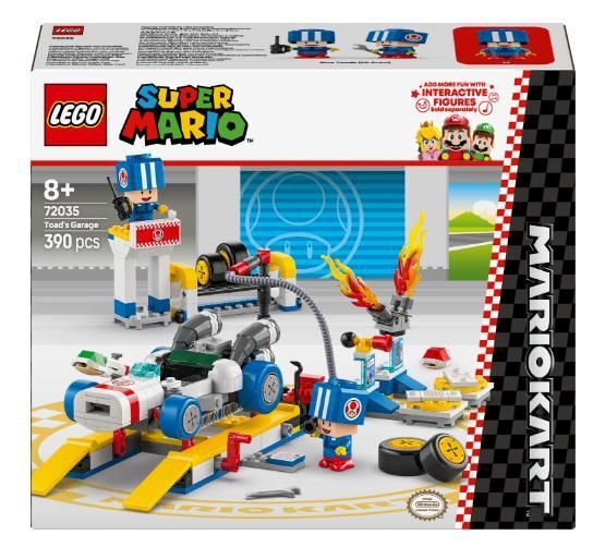 Gadget - Lego: 72035 - Super Mario - Mario Kart: Officina Di Toad - Lego