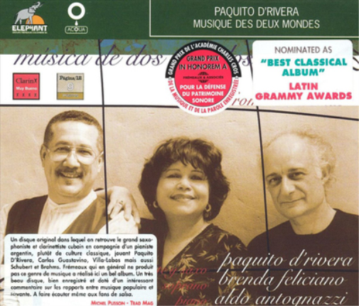 Paquito D'Rivera Musique Des Deux Mondes (CD) Album