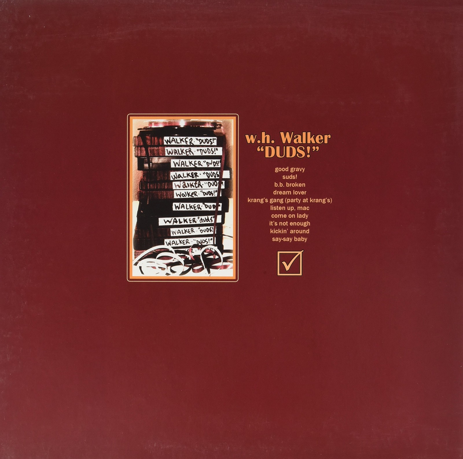 W.H. Walker Duds! (Vinyl LP)