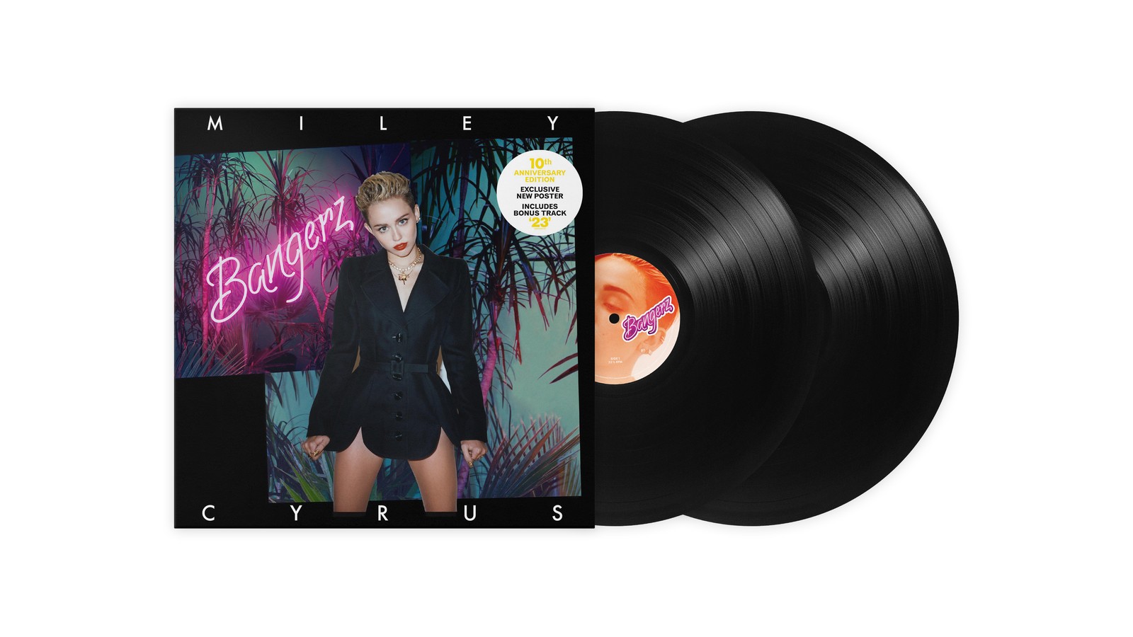 Miley Cyrus Bangerz (Vinyl LP) 10th Anniversary  12" Album