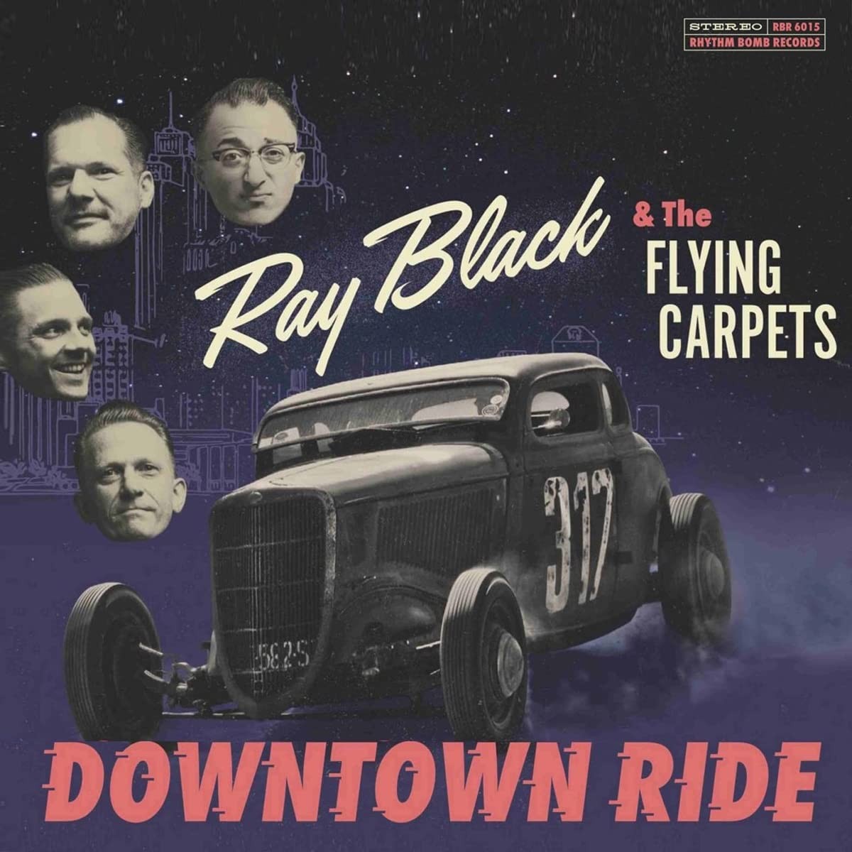 Ray Black & The Flying Carpets Downtown Ride (Lim.Ed.) (Vinyl LP)