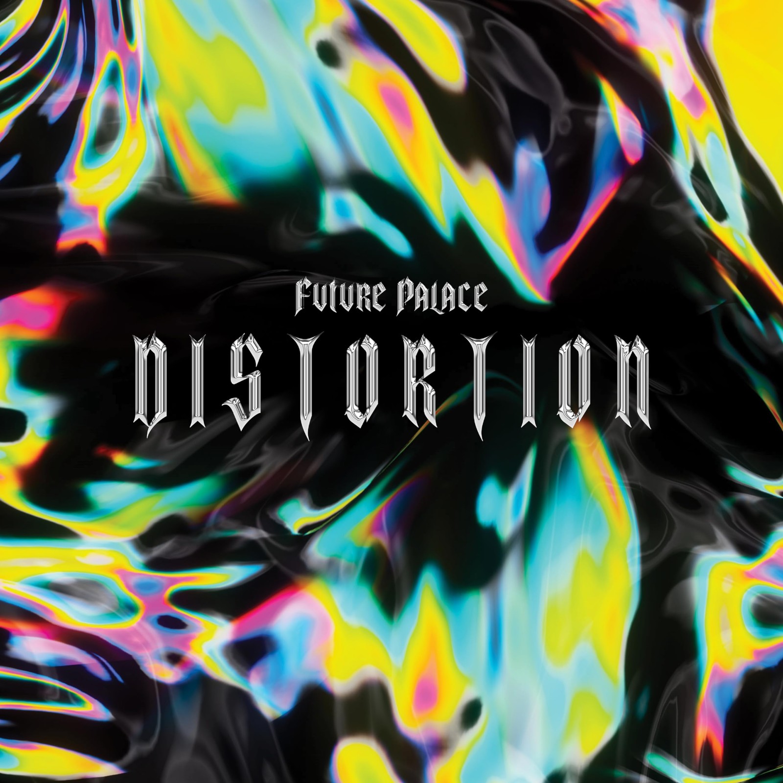 Future Palace Distortion - Ink Spot / Silver & Mint Vinyl (Vinyl LP)