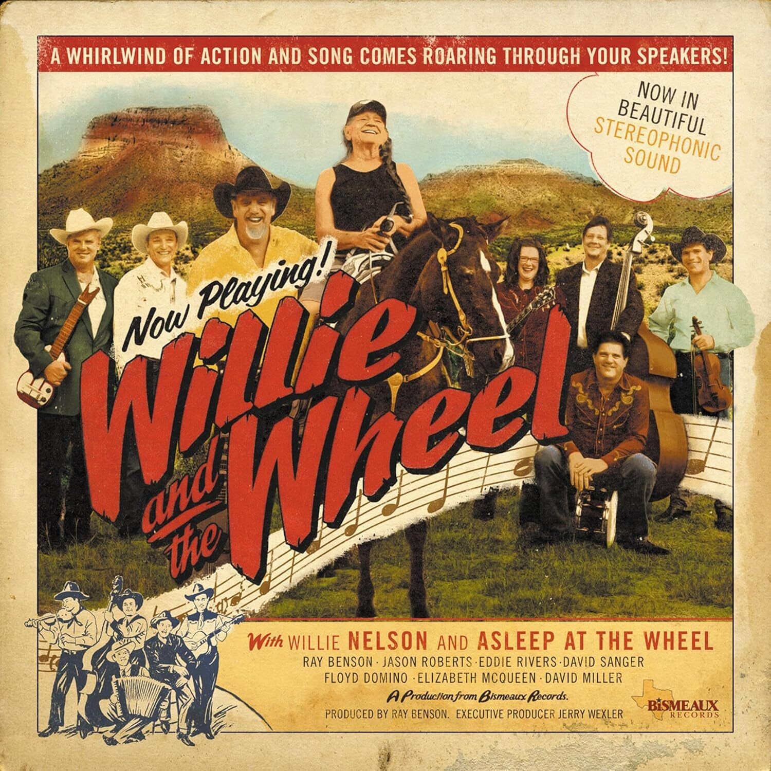 Willie Nelson/Asleep At the Wheel Willie and the Wheel (Vinyl LP) 12" Album