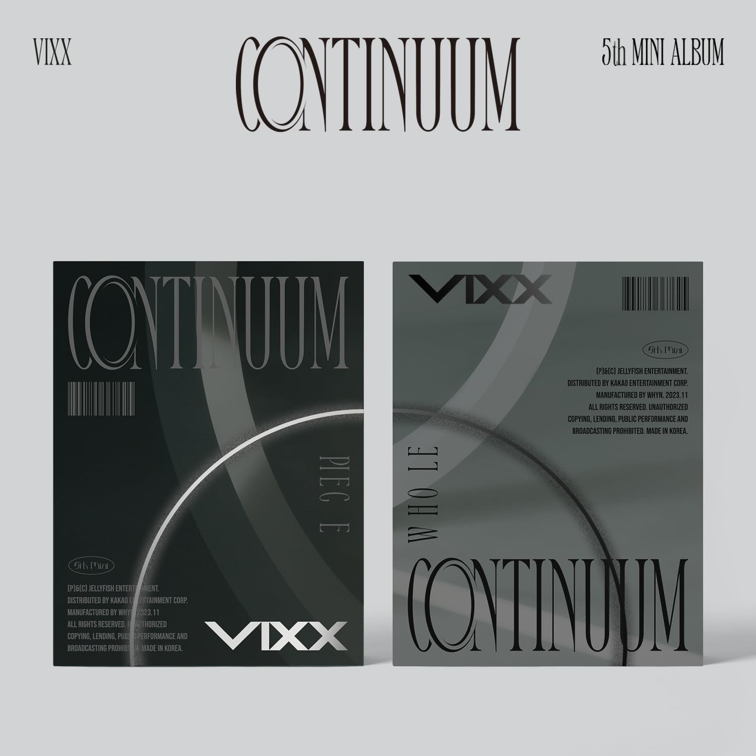 Vixx Continuum - Random Cover - incl. Photobook, Postcard, Folded Poster, T (CD)