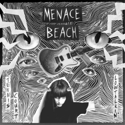 Menace Beach Tennis Court/Lowtalkin' (Vinyl LP) 7" Single