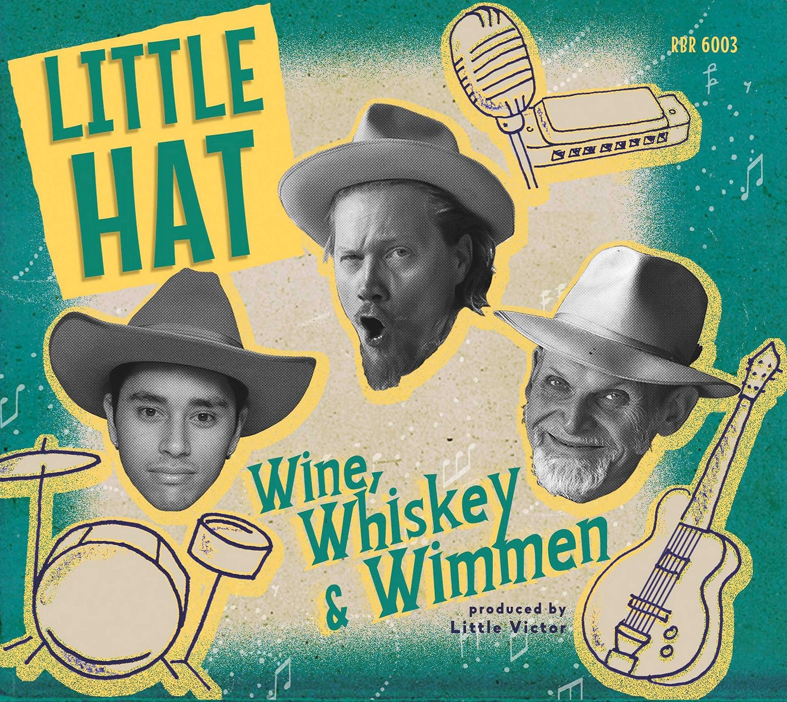 Little Hat Wine, Wimmen & Whiskey (CD)