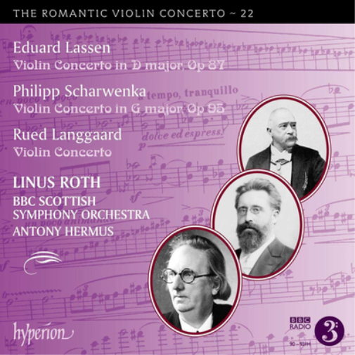 Eduard Lassen Eduard Lassen: Violin Concerto in D Major, Op. 87/... (CD) Album