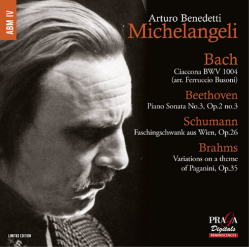 Arturo Benedetti Miche Arturo Benedetti Michelangeli: Bach - Ciaccona, BWV1 (CD)