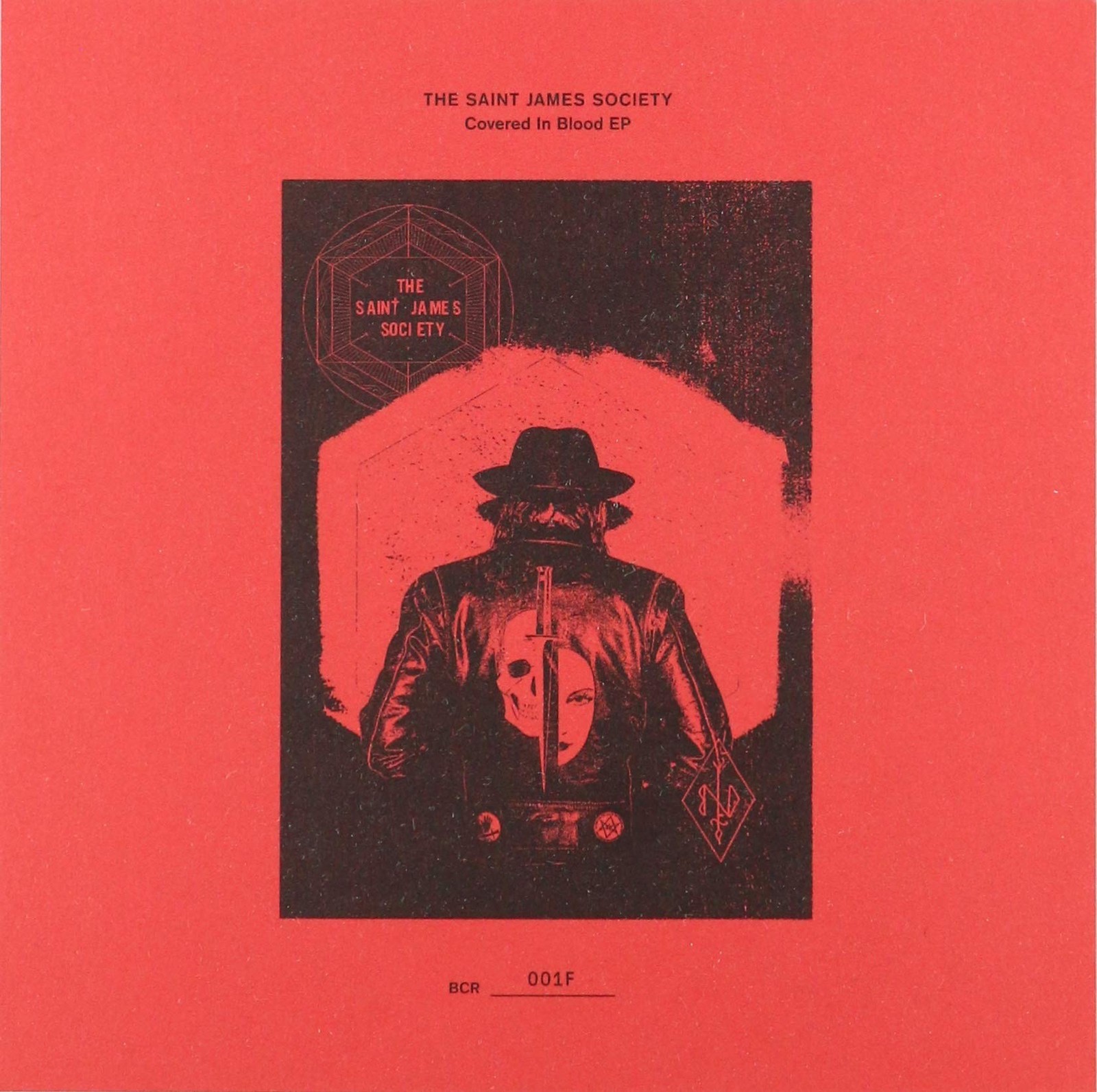 Saint James Society Covered In Blood (Flexi) (Vinyl LP) 7" Single