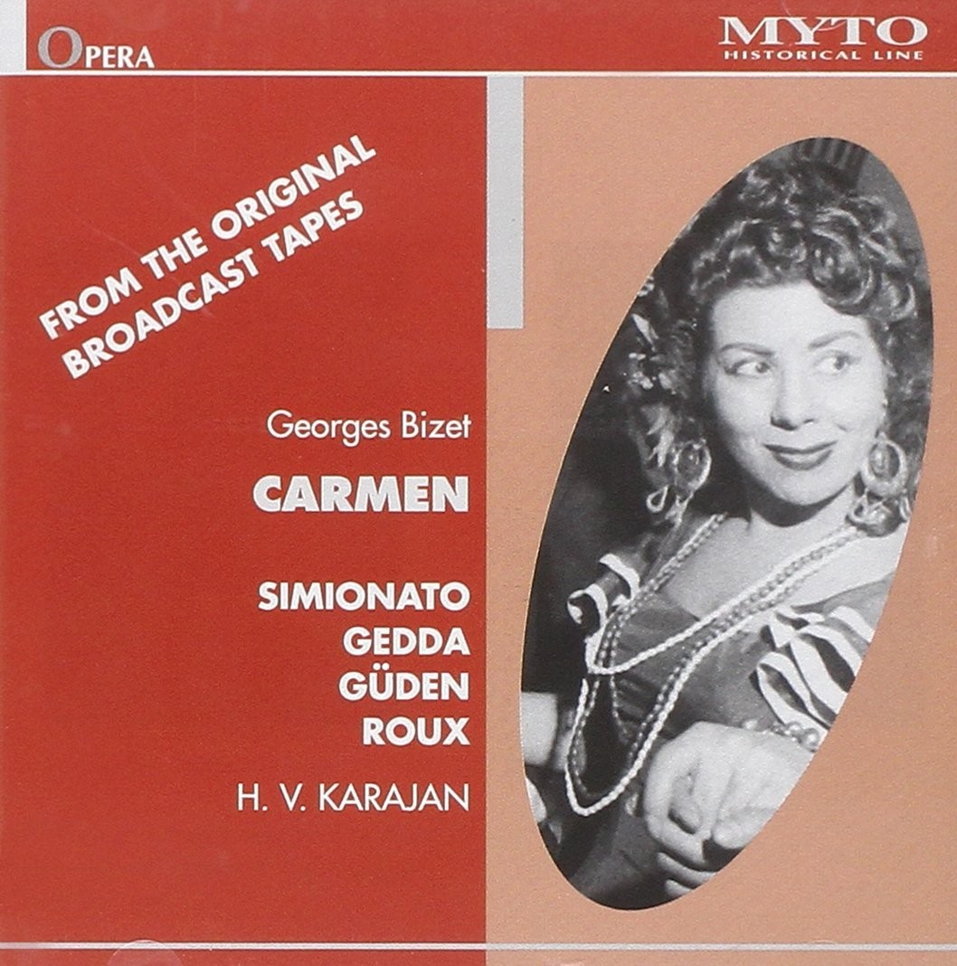 Simionato/Gedda/Guden/Roux;Wie Carmen (Von Karajan, Guden, Roux, Sciutti ) (CD)