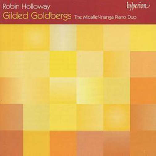 Robin Holloway Gilded Goldbergs (Micallef-inanaga Piano Duo) (CD) Album
