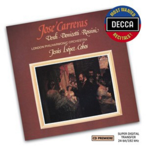José Carreras José Carreras: Verdi/Donizetti/Rossini (CD) Album
