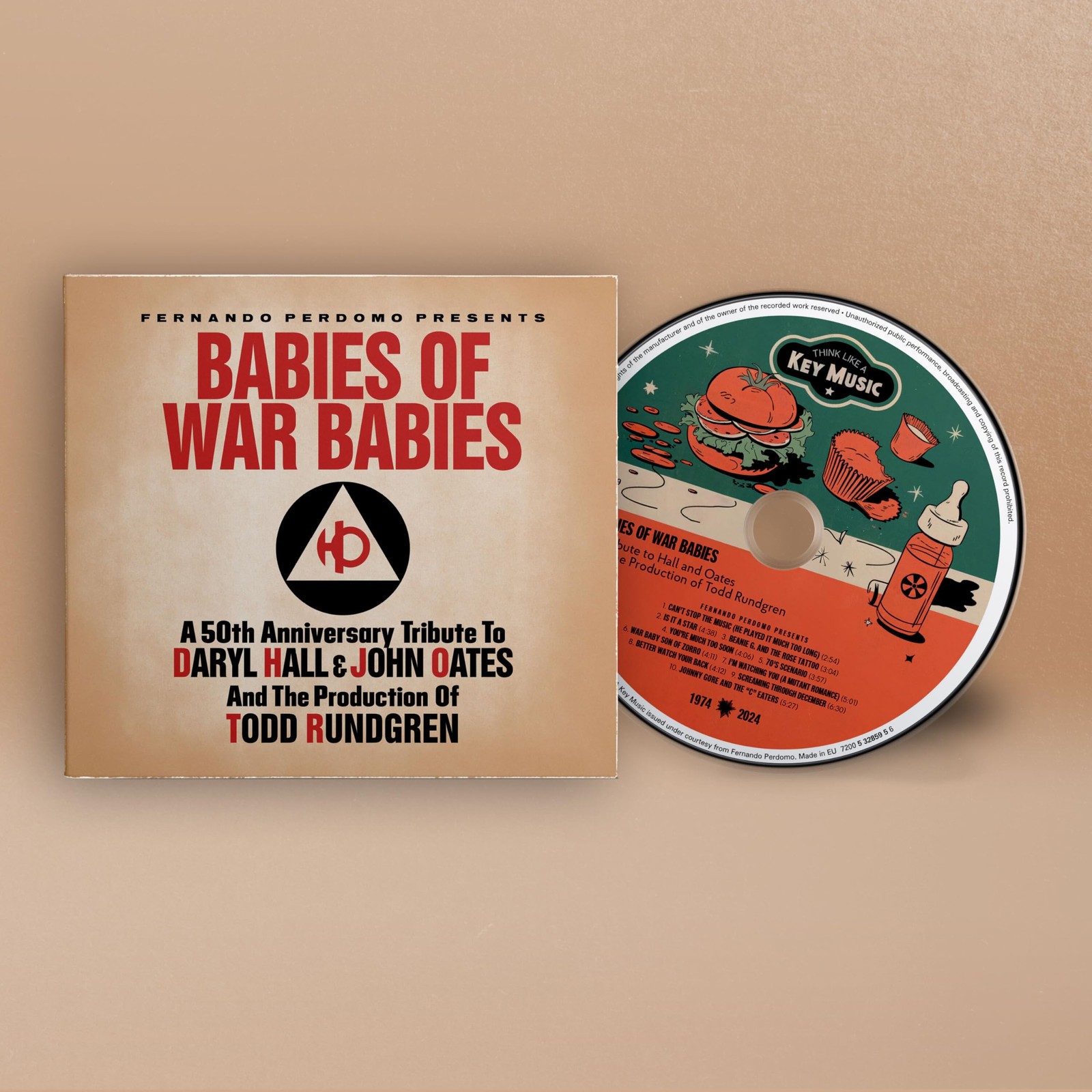 Fernando Perdomo Babies of War Babies: Tribute to Hall & Oates' War Babies (CD)