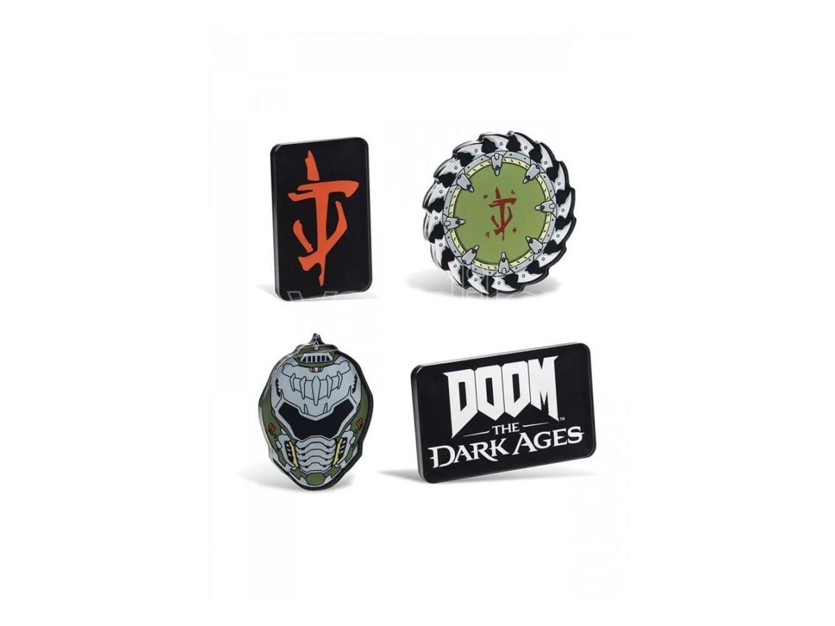 Doom The Dark Ages Magnet Set Icons DEVplus