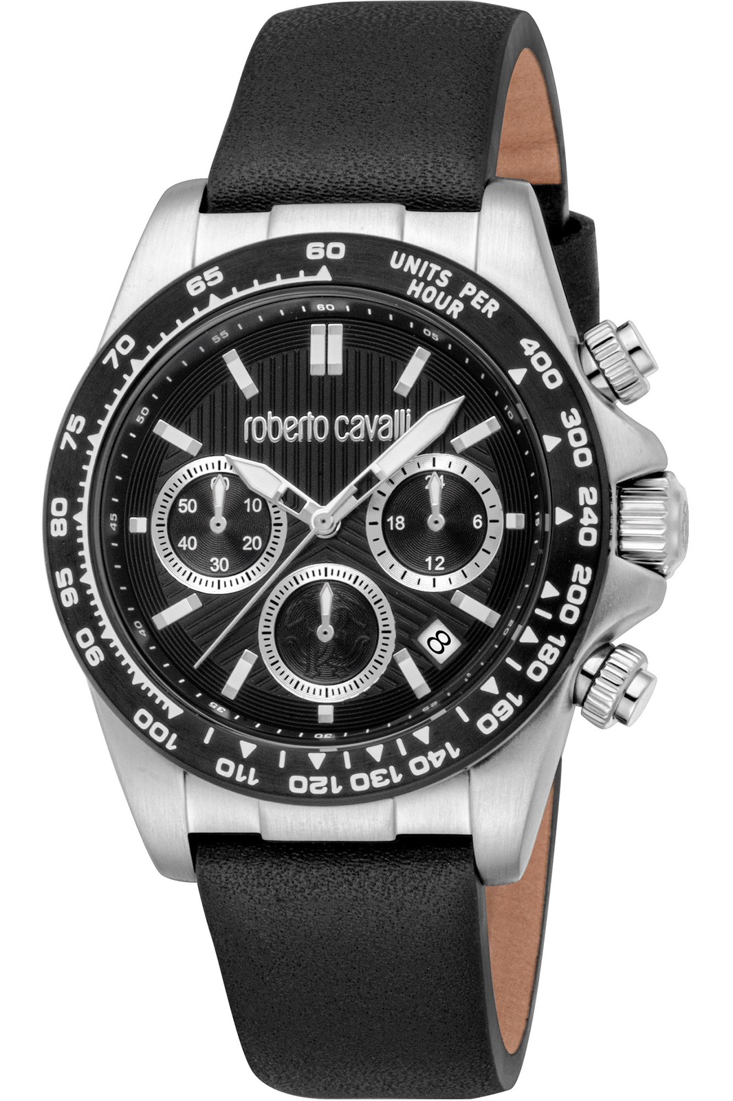 Orologio Roberto Cavalli RC5G135L0025 da Uomo Nero in Acciaio