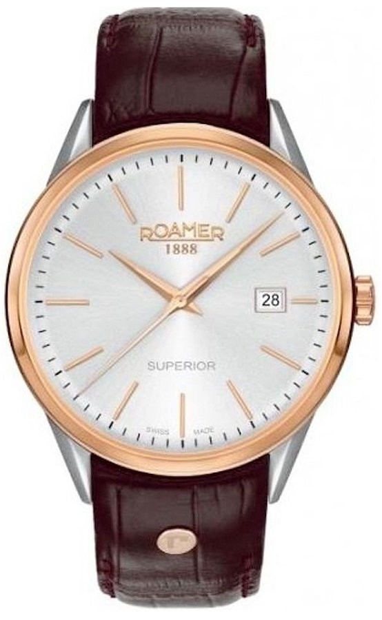Roamer Superior 3H 508833-49-15-05 Orologio Uomo Al quarzo