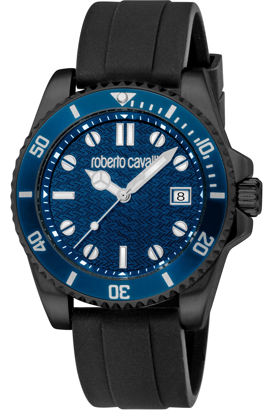 Orologio Roberto Cavalli RC5G129P0035 da Uomo Blu notte in Acciaio