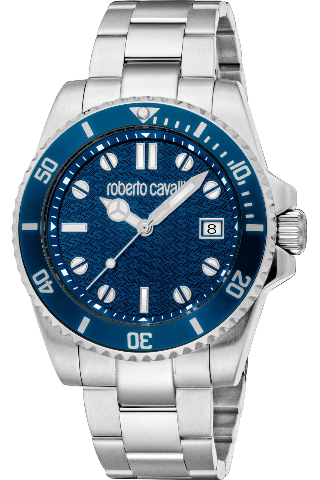 Orologio Roberto Cavalli RC5G129M0065 da Uomo Blu notte in Acciaio