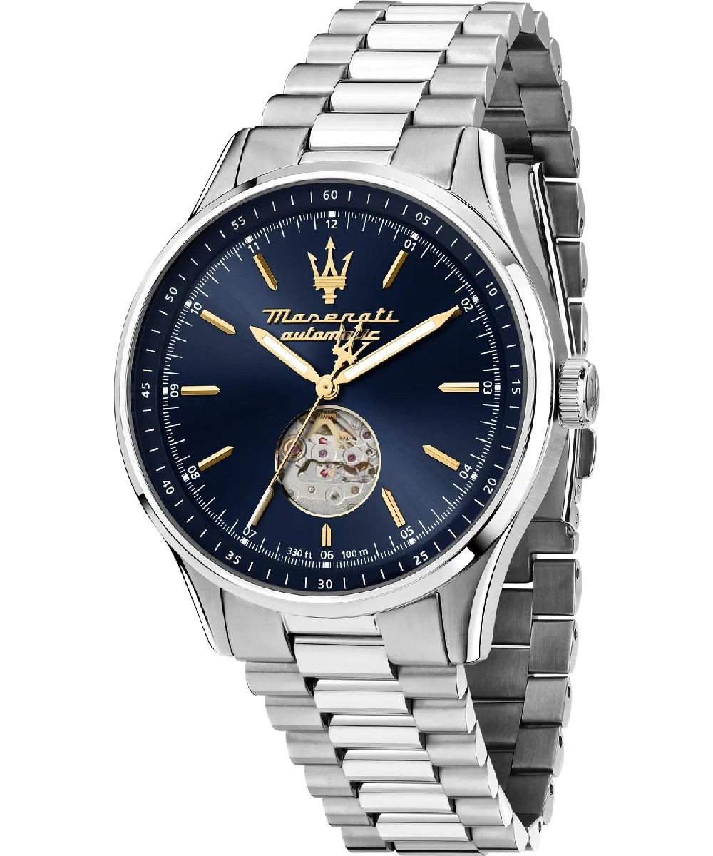Orologio SORPASSO SILVER BLUE R8823124002 Maserati Uomo