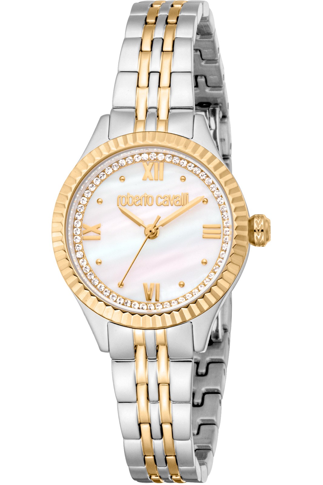 Orologio Roberto Cavalli RC5L124M0085 da Donna Bianco perla in Acciaio