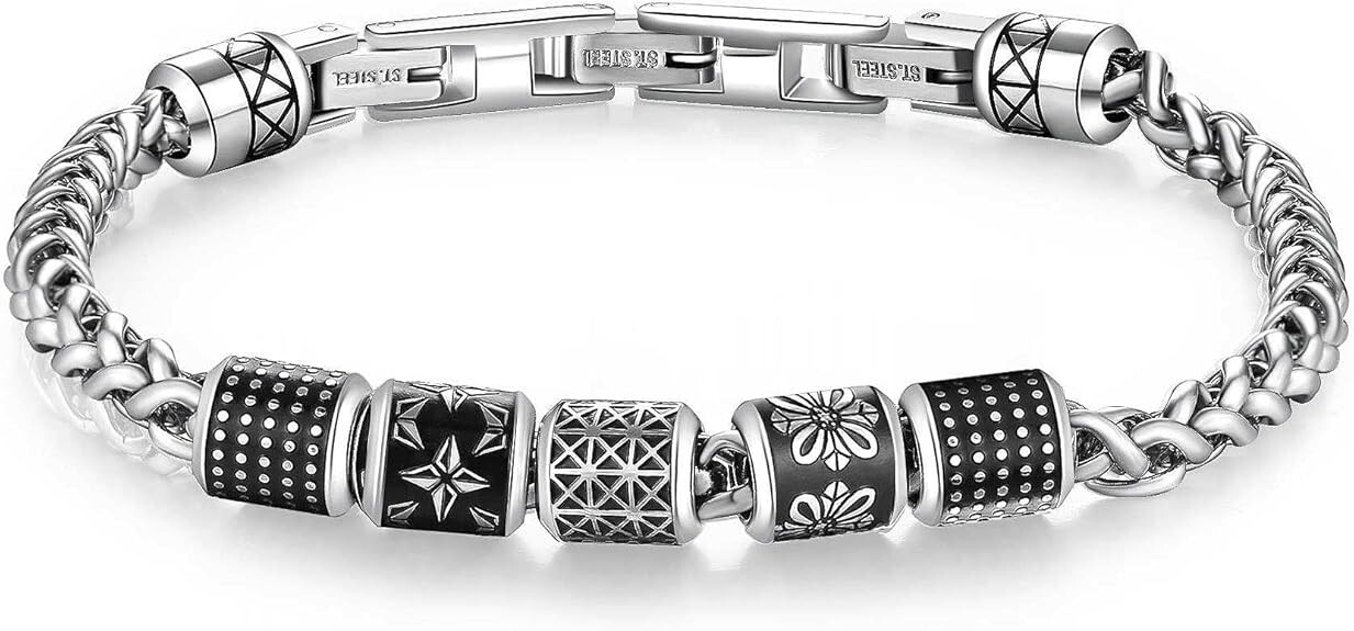 Bracciale Brosway Uomo Acciaio Coll. Bullet Smalto Nero _BUL24