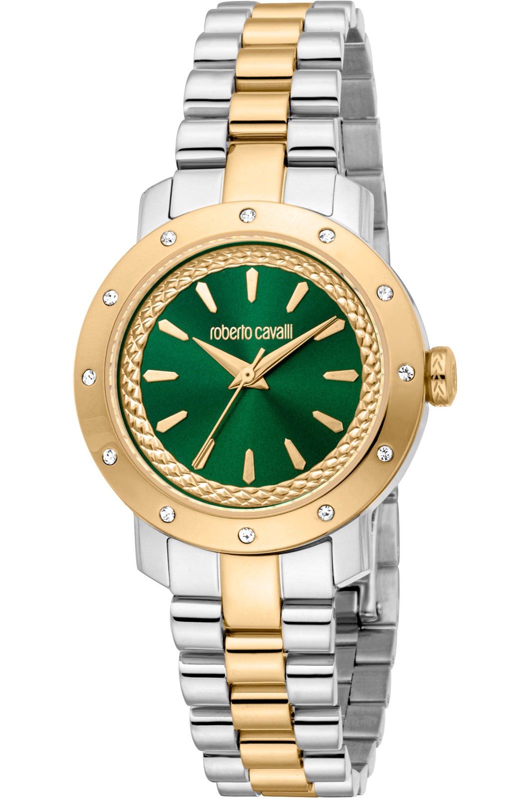 Orologio Roberto Cavalli RC5L125M0075 da Donna Verde bottiglia in Acciaio