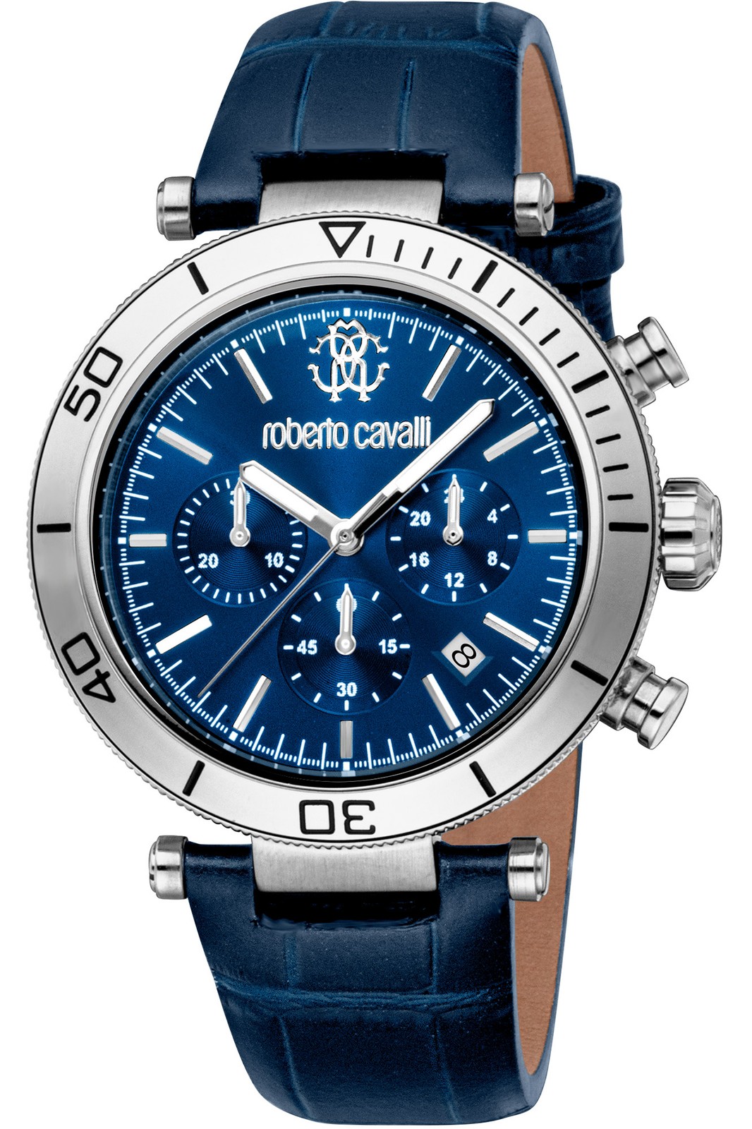 Orologio Roberto Cavalli RC5G128L0025 da Uomo Blu notte in Acciaio