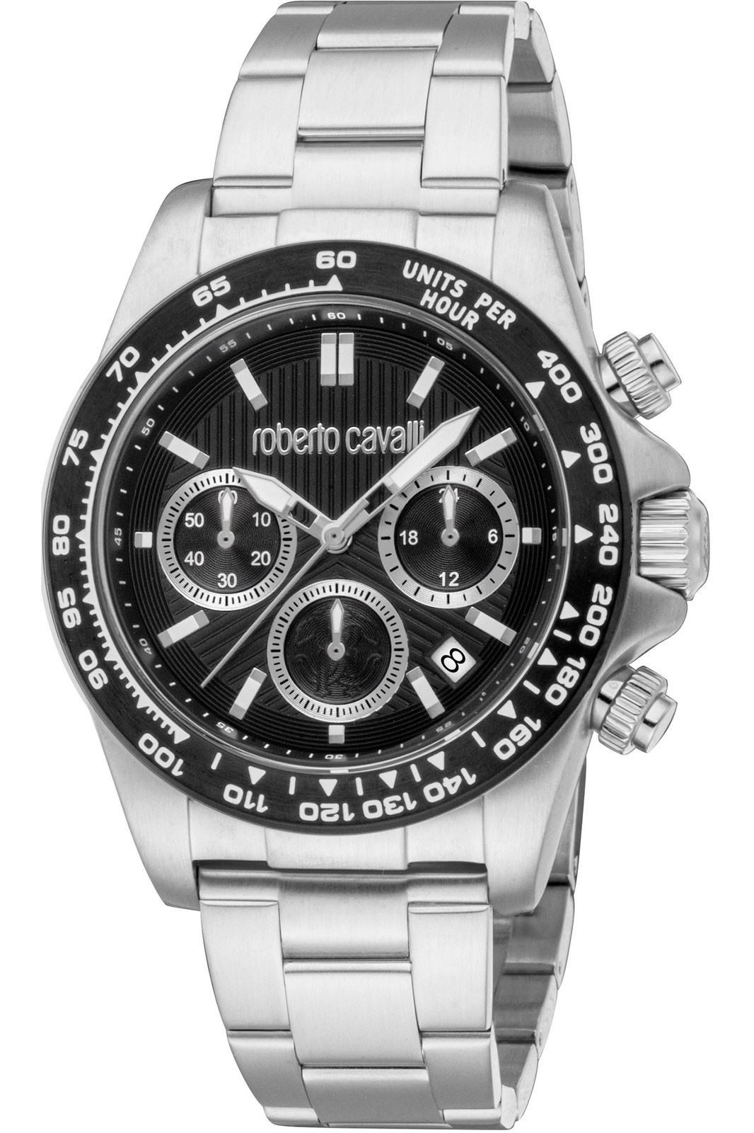 Orologio Roberto Cavalli RC5G135M0075 da Uomo Nero in Acciaio