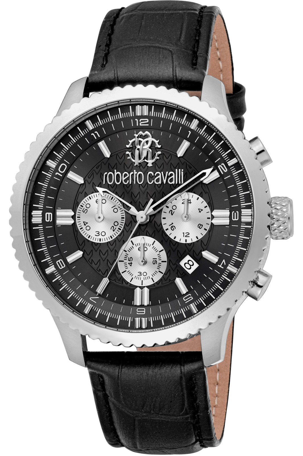 Orologio Roberto Cavalli RC5G127L0025 da Uomo Nero in Acciaio