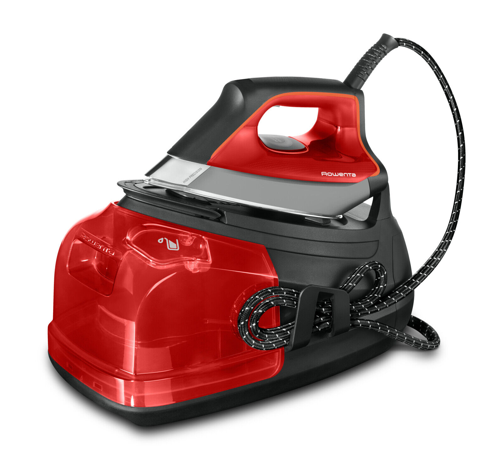 Rowenta Ferro da Stiro con Caldaia Perfect Steam Pro DG8644 Rosso 7 Bar 1.1L