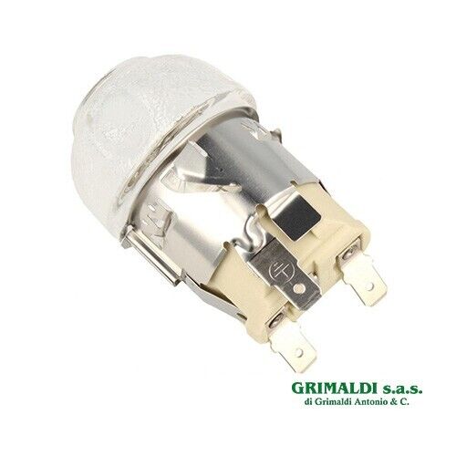 PORTALAMPADA COMPLETO LAMPADINA G9 40W FORNO REX ELECTROLUX 8087690023 ORIGINALE