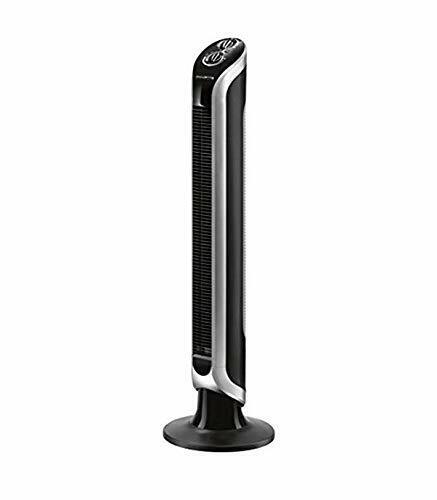 Rowenta VU6620 Ventilatore a Torre, Timer Fino a 3 velocità, Nero (W4U)
