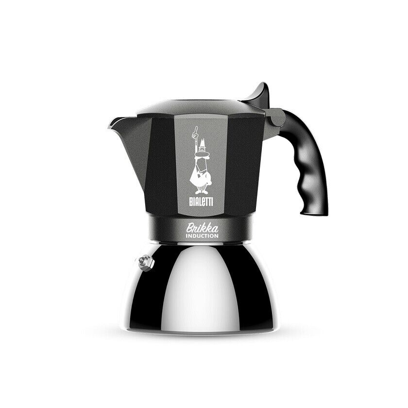 Bialetti Caffettiera 4 tazze tz Brikka Induction moka caff� caffe espresso Rotex