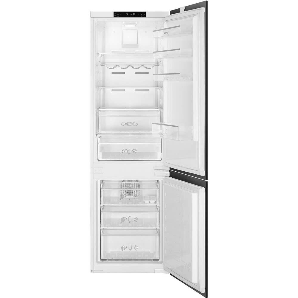 Smeg Frigorifero da Incasso Combinato 254 Litri Classe E No Frost C8174TNE