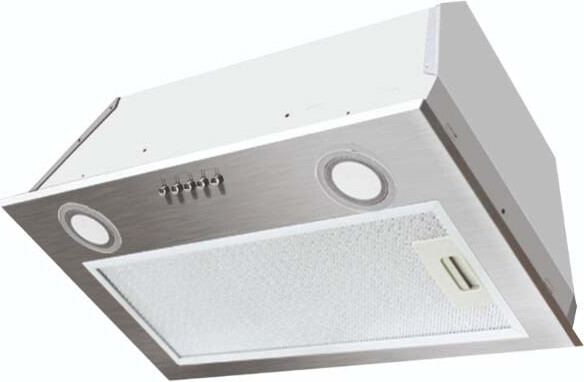 Cappa Cucina Aspirante Sottopensile Incasso 52,5 cm Grigio 25799 Fabita CY02