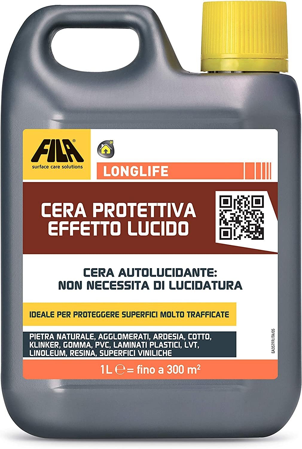 Cera Protettiva ed Effetto Lucido Longlife 1 LT - Fila