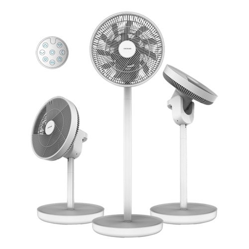 Cecotec Ventilatore ENERGYSILENCE 2600 Sunflower Portable 3in1 White 08243 33cm
