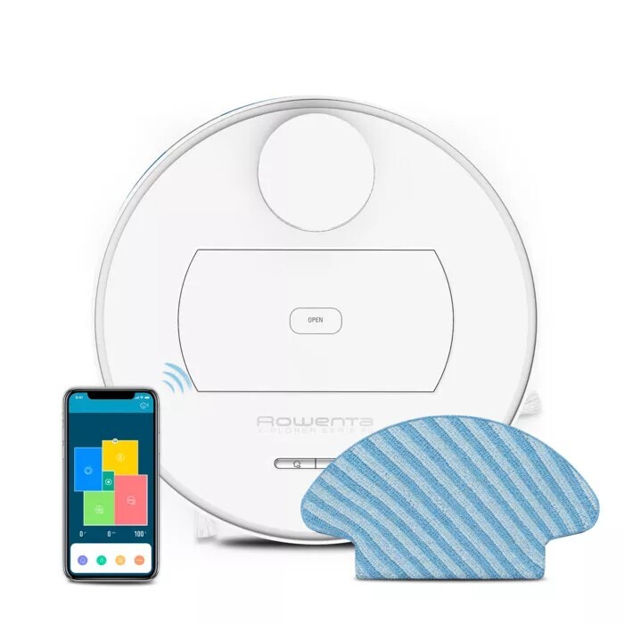 Rowenta Rr7687 X-Plorer Serie 75 Robot Aspira & Lava Tecnologia Laser, 2.700Pa