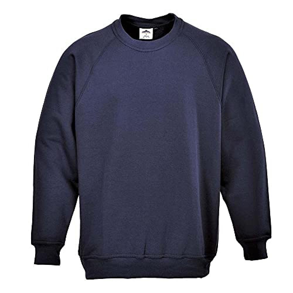 (TG. XL) Roma Sweatshirt - Color: Navy - Talla: XL - NUOVO