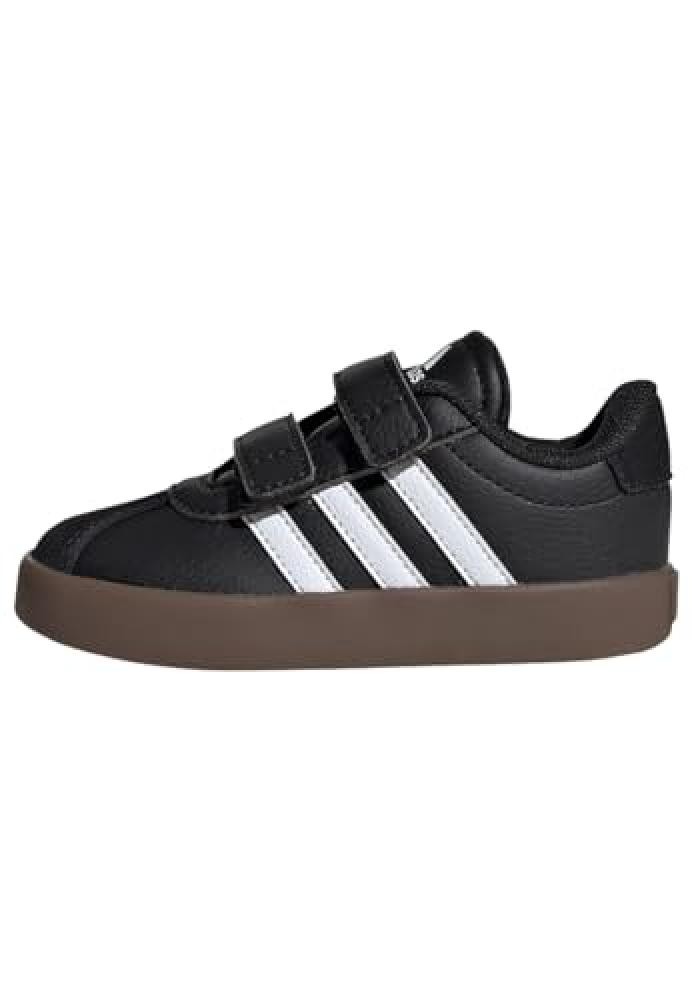 (TG. 22 EU) adidas VL Court 3.0 Shoes Infants, Scarpe Unisex-Bambini, Core Black