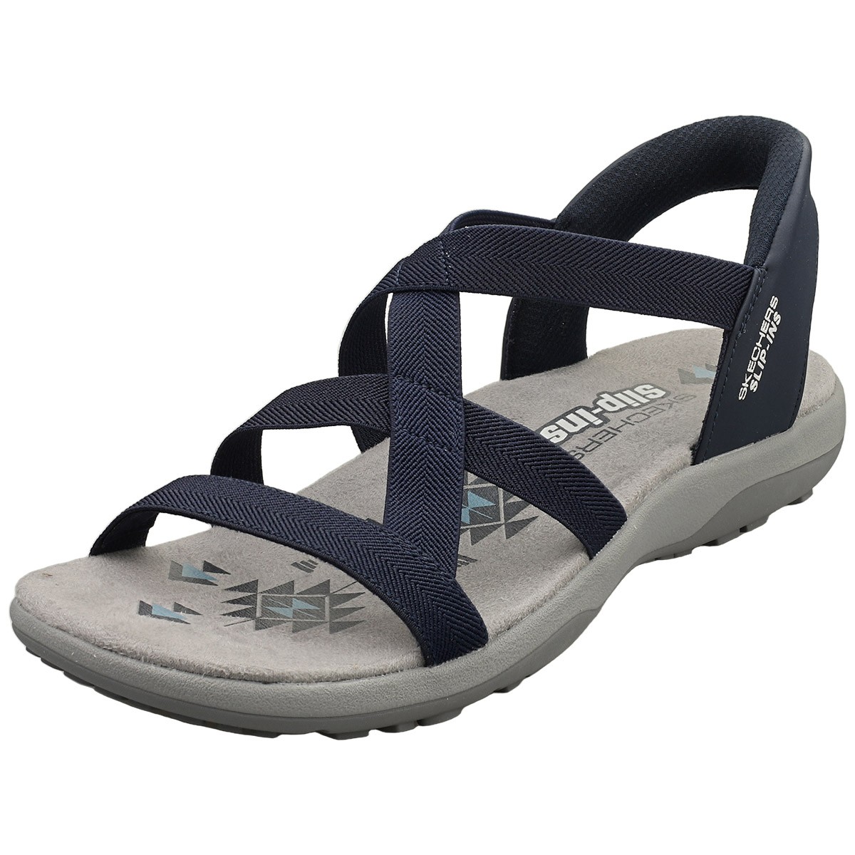 Scarpe da Passeggio Skechers Navy per Donna - Reggae Slim Vegan - 40 EU