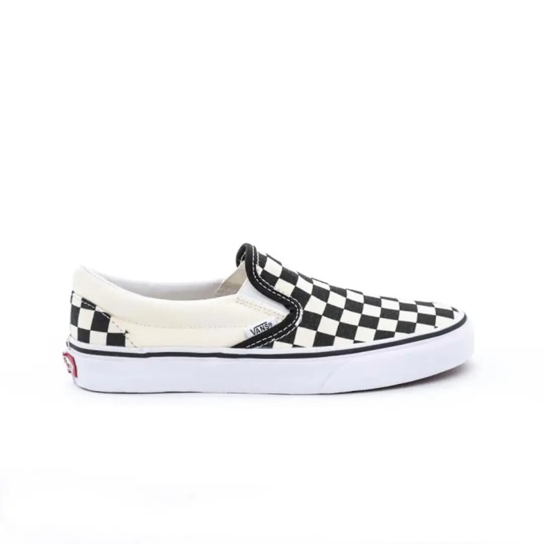 VANS SLIP ON CHECKERBOARD NERO BIANCO n.38,5 100% ORIGINALI NUOVE !!!