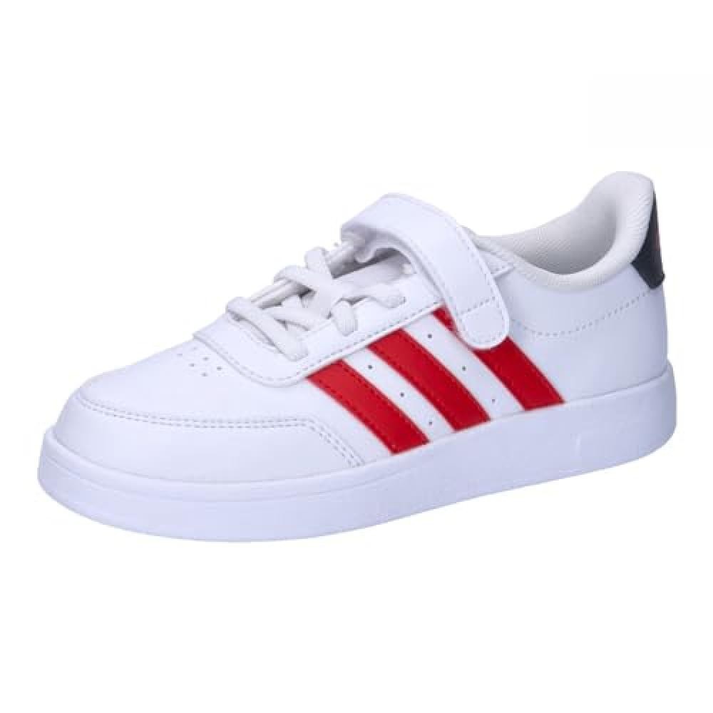 (TG. 28 EU) adidas BREAKNET 2.0 Shoes Children, Scarpe da Tennis, Cloud White/Be