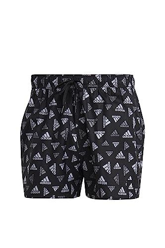 Adidas Ht4345 Bos Aop Clx Vsl Costume Da Nuoto Black/White L