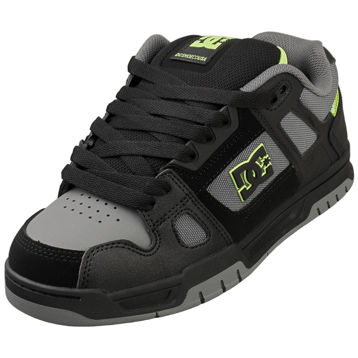 DC Shoes STAG Scarpe da Skate nere e Grigie Uomo - 43 EU