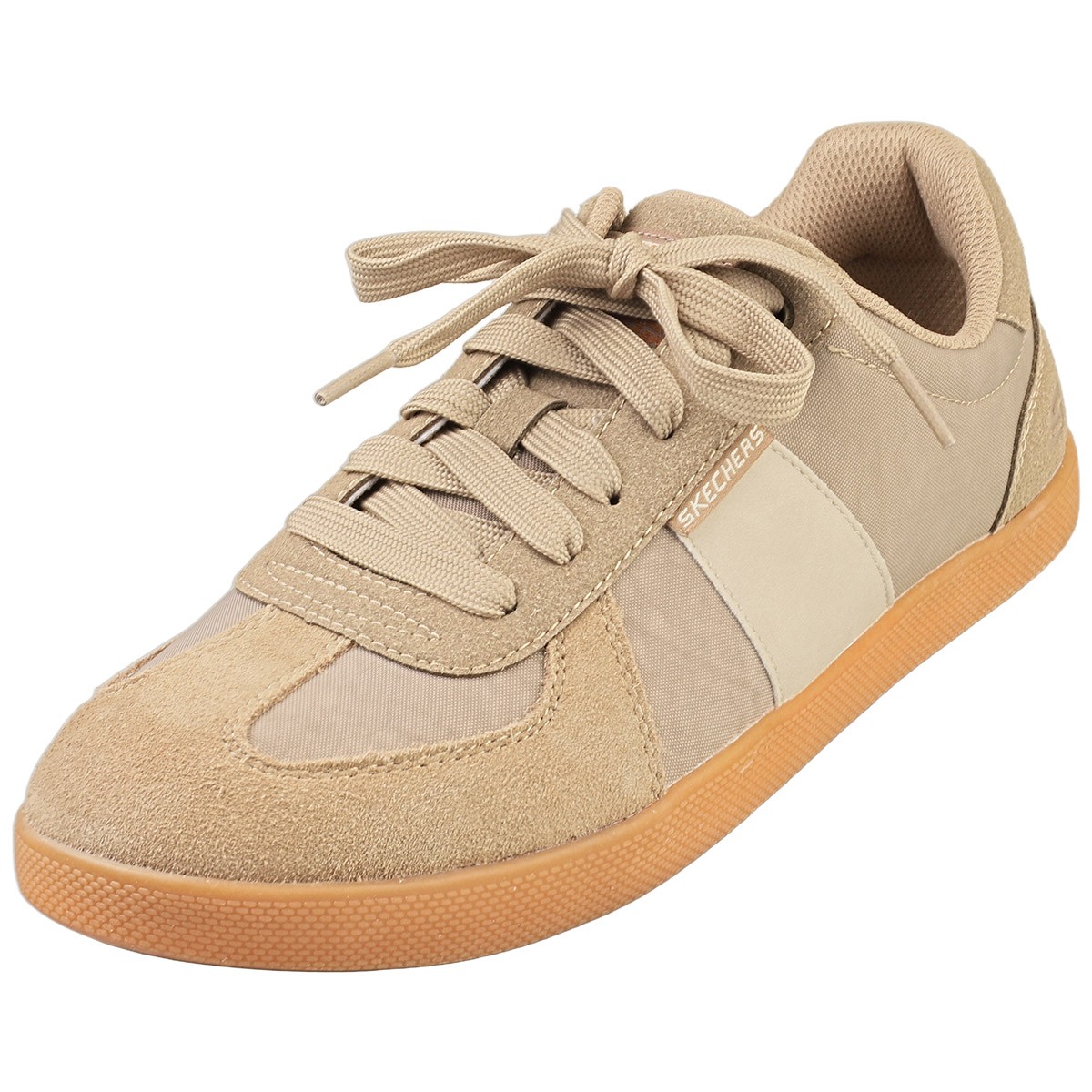 Skechers Uomo Placer Camilo Beige Casual Trainer - 41 EU