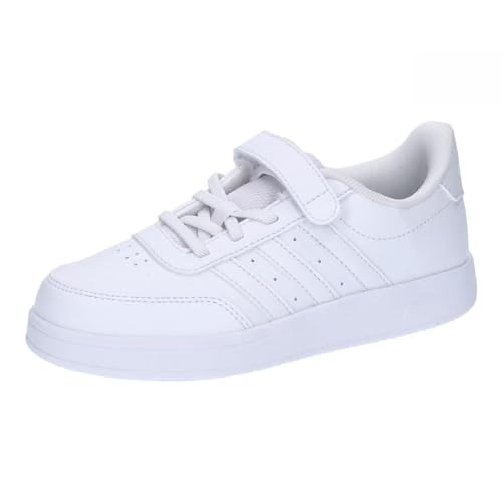 (TG. 31 EU) adidas BREAKNET 2.0 Shoes Children, Scarpe da Tennis, Cloud White/Cl
