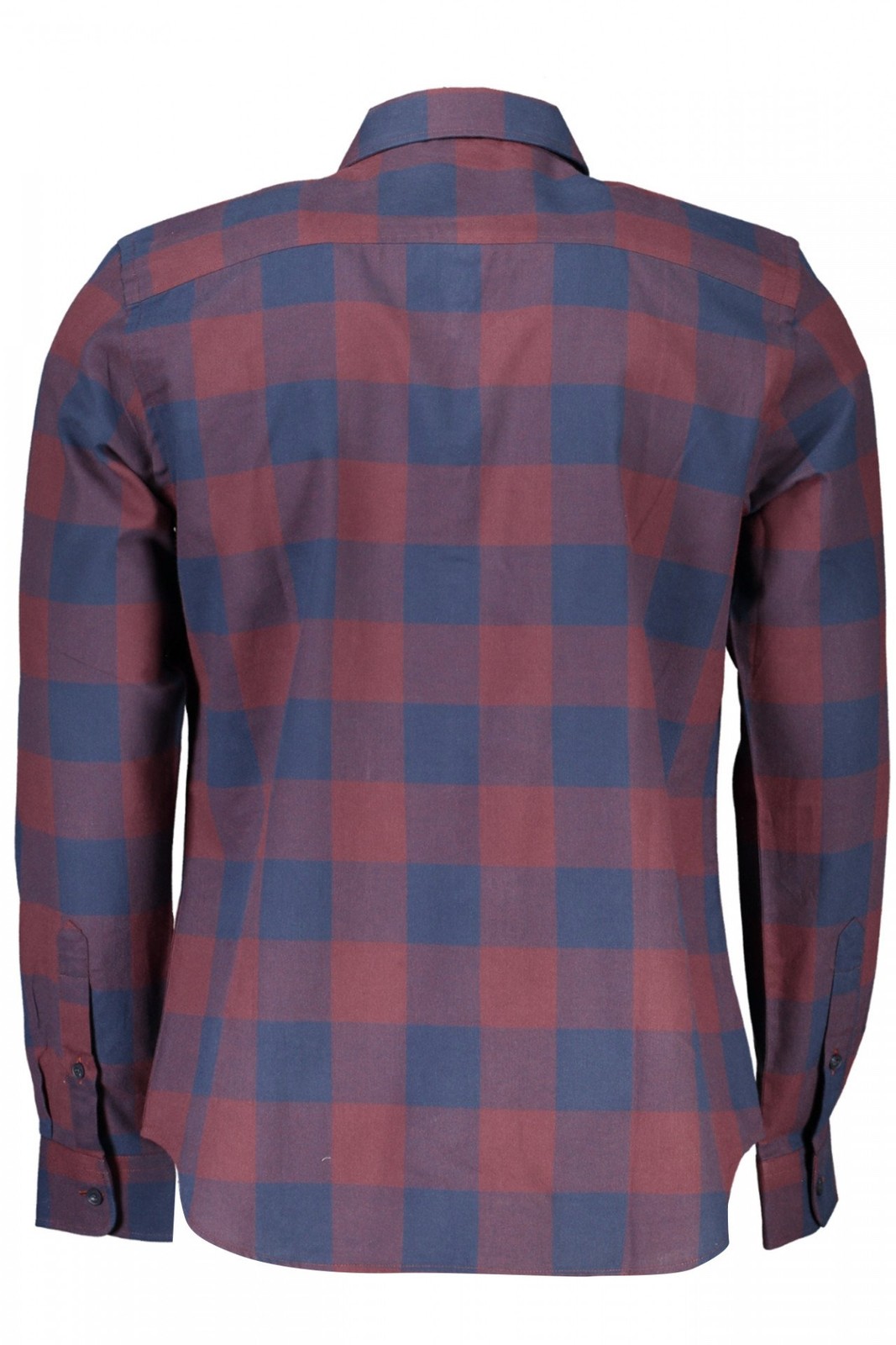 North Sails Abbigliamento Uomo Camicie Camicia maniche lunghe Rosso L A Quadri,