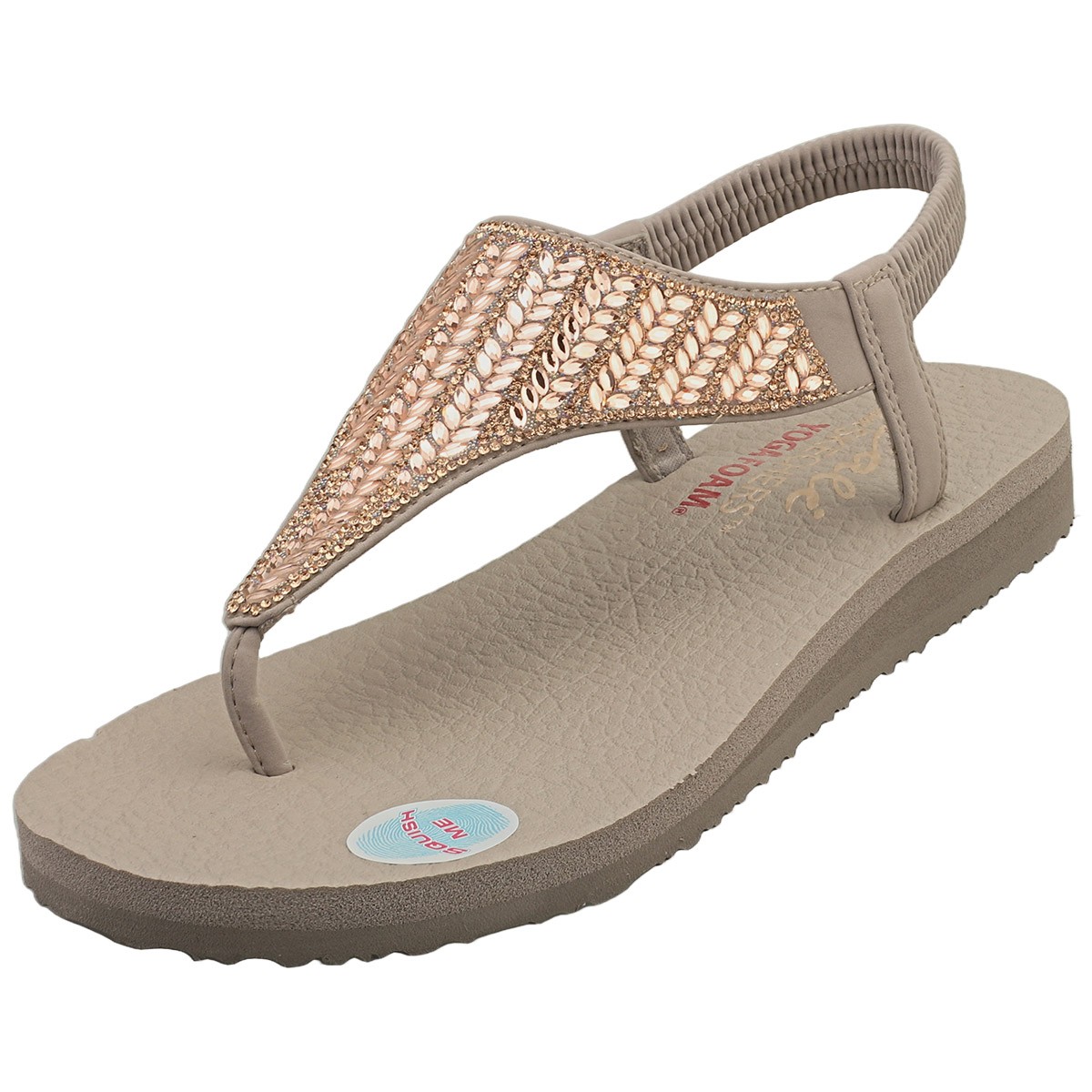 Sandali da Passeggio Skechers CALI MEDITATION Beige Donna - 39 EU