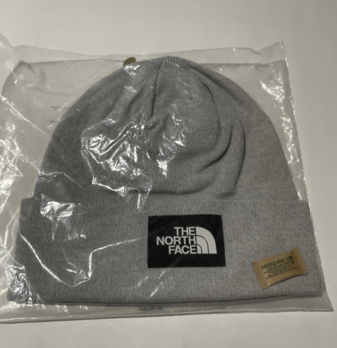 Berretto  The North Face Grigio  Logo Frontale Bianco